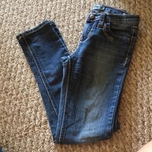 Girls size 10 medium wash denim jeans